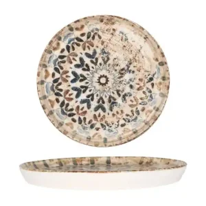 Rinart Dessertbord - Aztec - Porselein - 17 cm - set van 6 Koopje