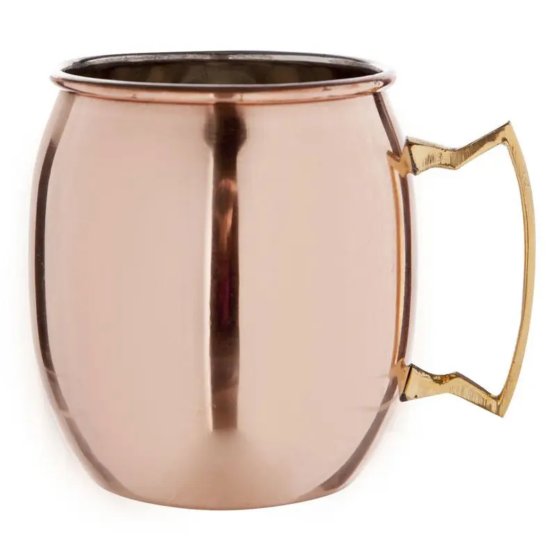 Cosy & Trendy Cocktailbeker/cocktailglas Moscow Mule - koper - 450 ml - Cocktailglazen Goedkoop