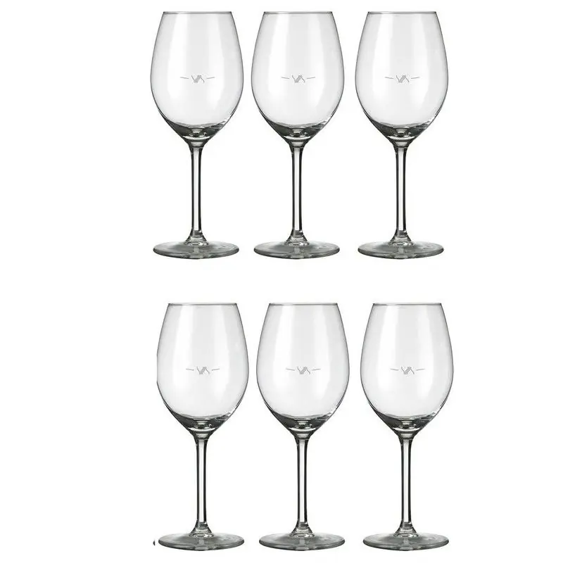 Royal Leerdam Wijnglazen Esprit - 6x stuks - rode wijn - 410 ml - Wijnglazen Express Levering