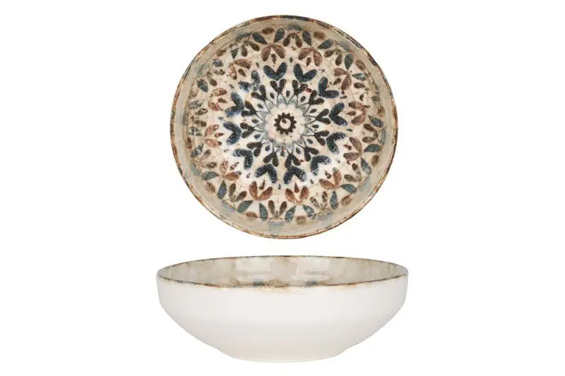 Rinart Kommetje - Aztec - Porselein - 13 cm (320cc) - set van 6 Dagaanbieding