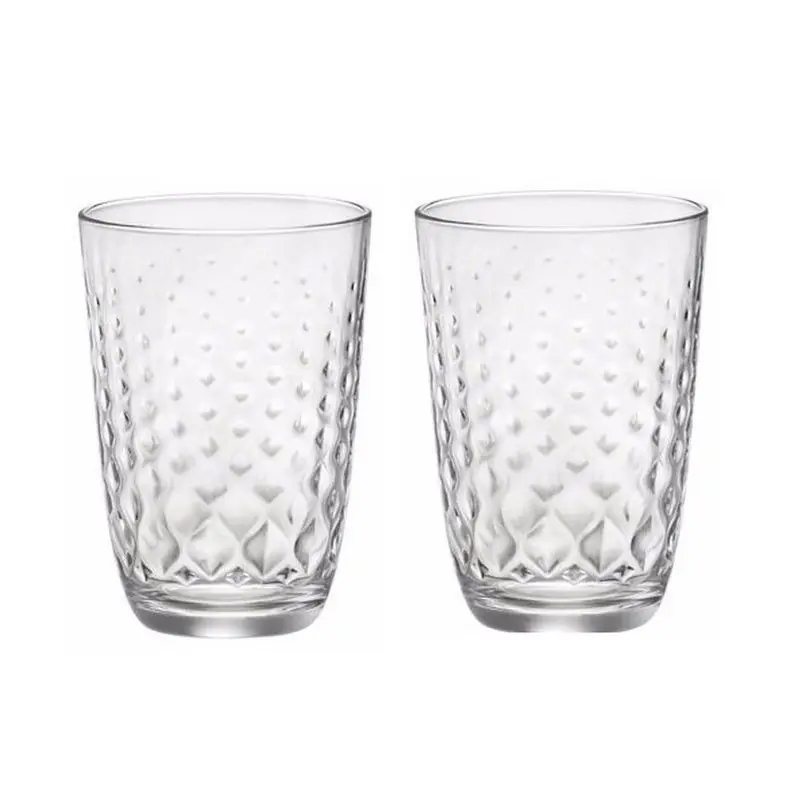 Weekendaanbieding Bormioli Rocco Drinkglazen Glit - 6x stuks - glas - 390 ml - Drinkglazen