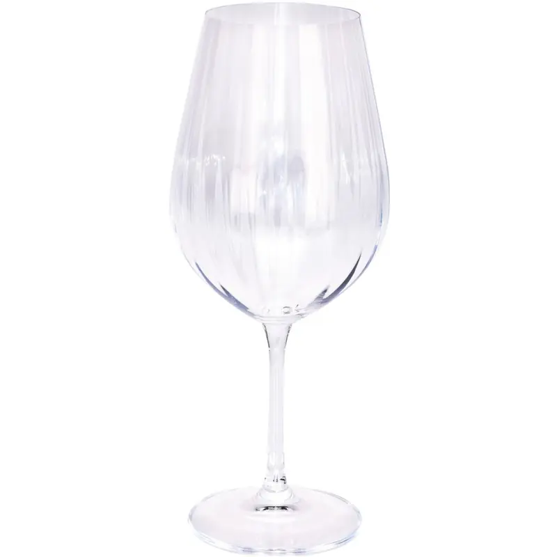 In De Mode Wijnglazen - 12x st - 69 cl/690 ml - kristalglas -glazen voor rode wijn - Wijnglazen
