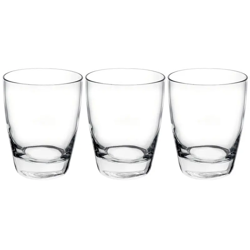 Beperkt Aanbod Bormioli Rocco Tumbler waterglazen - 3x - transparant - 280 ml - Drinkglazen