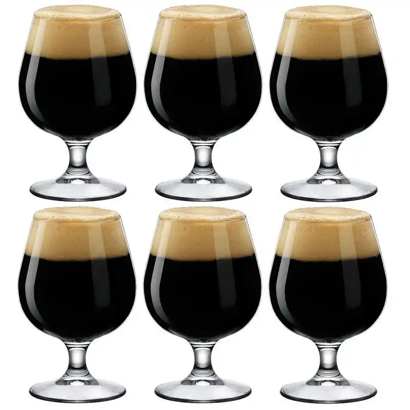 Bormioli Rocco Bierglazen/bierbokalen - 6x - 500 ml - speciaalbier - Bierglazen Garantie Inbegrepen