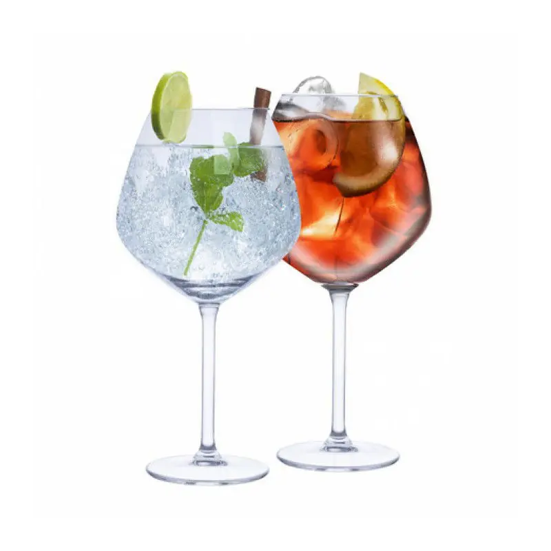 Populair Gin Tonic cocktailglazen - 4x stuks - 730 ml - voor Aperol Spritz - Cocktailglazen
