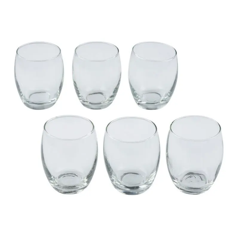 Authentiek Alpina Drinkglazen - 6x stuks - 350ml - glas - waterglazen - sapglazen - Drinkglazen