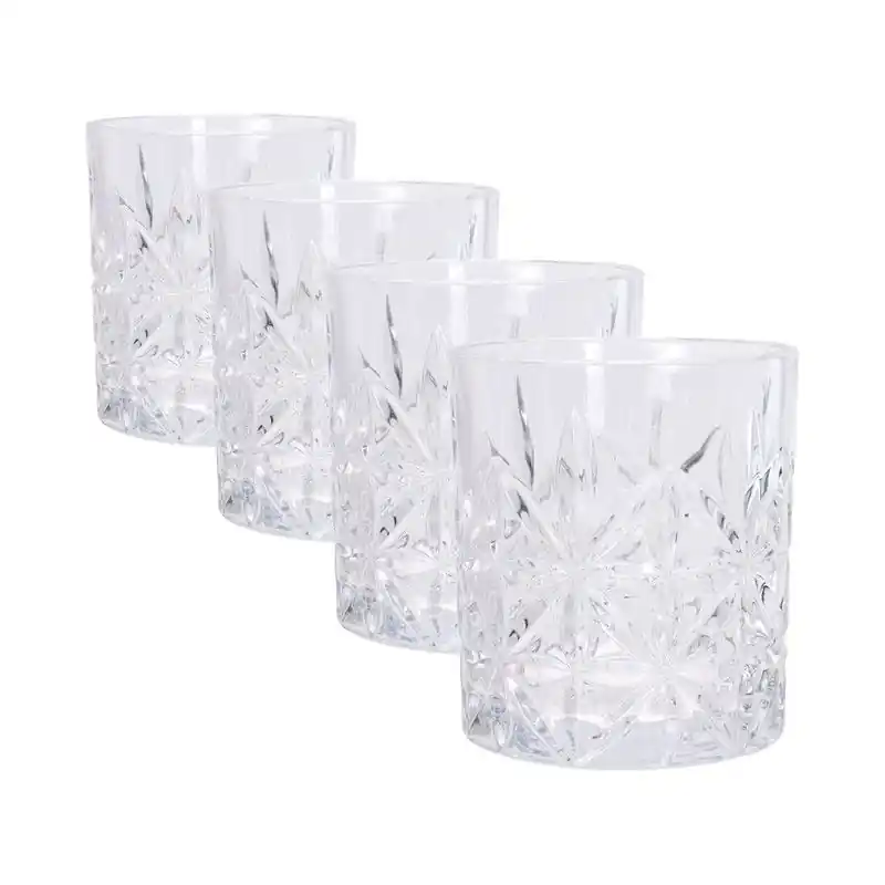 Atmos Fera Whiskey glas - 4x stuks - 230 ml - drinkglazen - Whiskeyglazen Exclusief