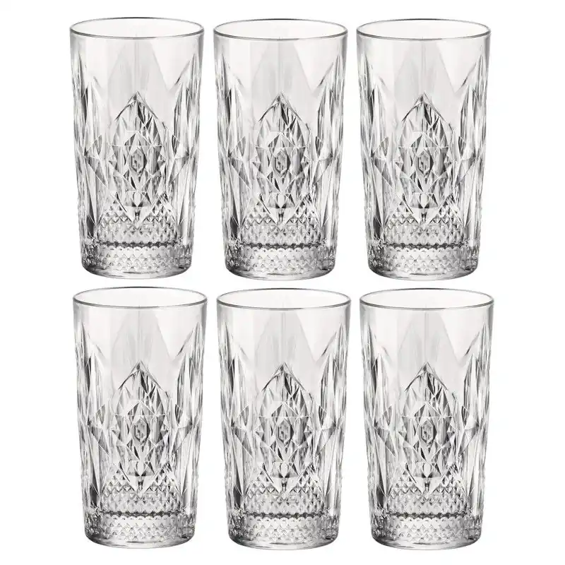 Trendy Bormioli Rocco Drinkglazen - 6x stuks - transparant - glas - 490 ml - Drinkglazen