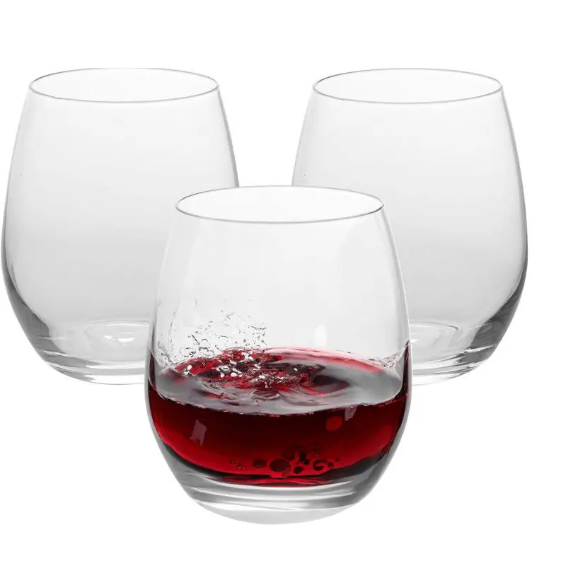 Korting Excellent Houseware luxe sap/waterglazen - 12x stuks - 390 ml - Drinkglazen