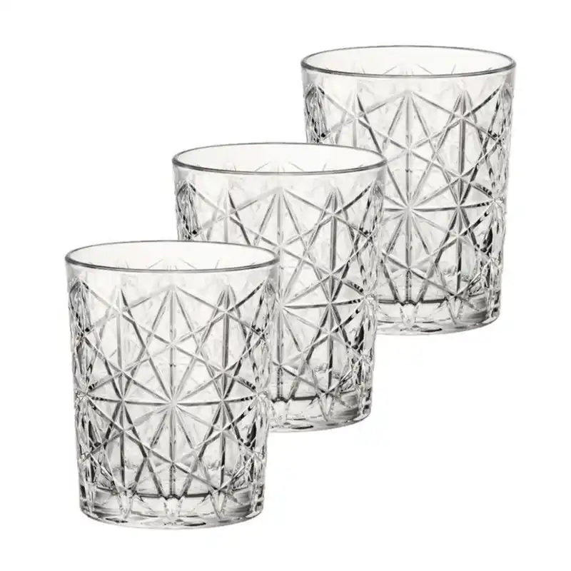 Bormioli Whisky glazen - 6x - Lounge serie - transparant - 390 ml - Whiskeyglazen Betrouwbaar
