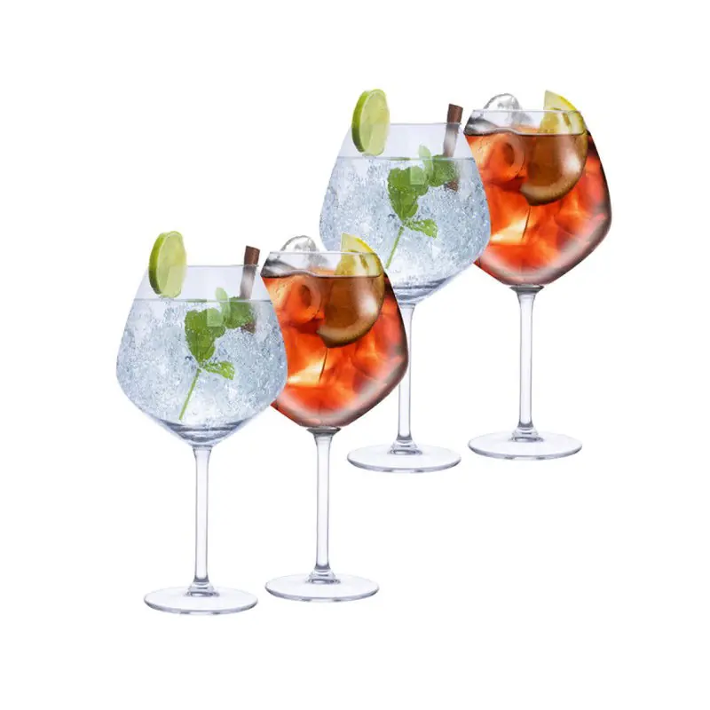 Gin Tonic cocktailglazen - 8x stuks - 730 ml - voor Aperol Spritz - Cocktailglazen Gratis Verzending