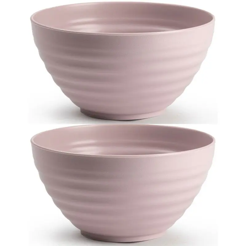 Gecertificeerd Plasticforte Schaaltjes - 8x - roze - kunststof - 15 x 8 cm - kom - Kommetjes