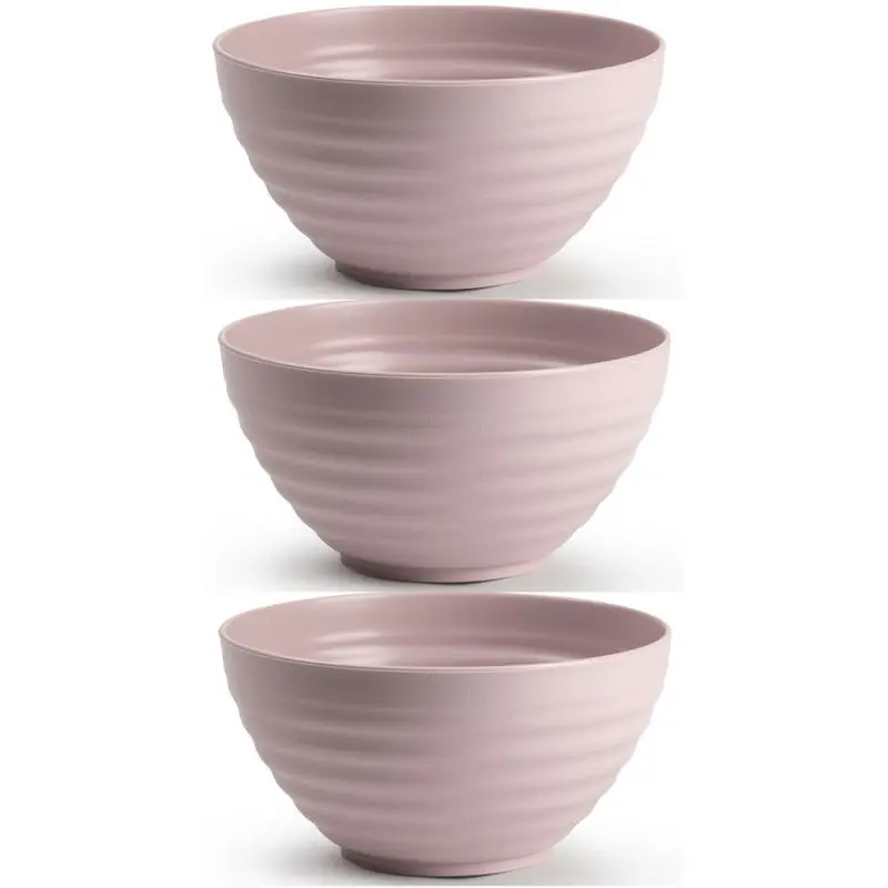 Lage Kosten Plasticforte Schaaltjes - 6x - roze - kunststof - 15 x 8 cm - kom - Kommetjes