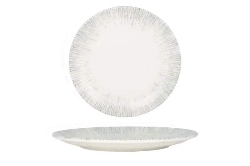 Bonna Dessertbord - Iris - Porselein - 17 cm - set van 6 Hoge Kwaliteit