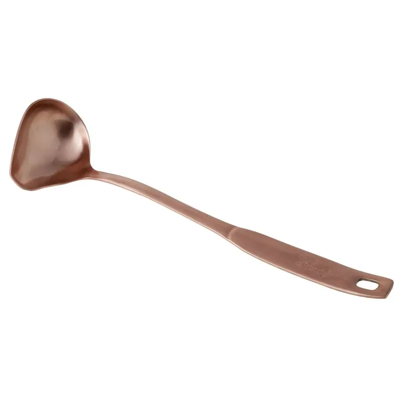 Cosy & Trendy Sauslepel - koperkleurig - opscheplepel - RVS - 26 cm - Opscheplepels Nu Kopen