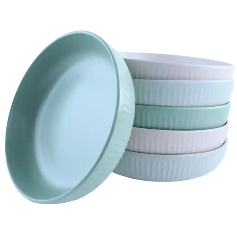 Handgemaakt OTIX Diepe borden - Bordenset - 6 Persoons - Pastaborden - 22CM - Soepborden - Aardewerk - AURORA