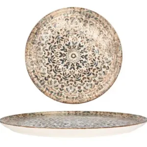 Rinart Pizzabord - Aztec - Porselein - 32 cm - set van 2 Snelle Levering