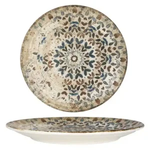 Rinart Dinerbord - Aztec - Porselein - 27 cm - set van 6 Speciale Aanbieding