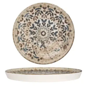 Rinart Dessertbord - Aztec - Porselein - 20 cm - set van 6 Laatste Versie