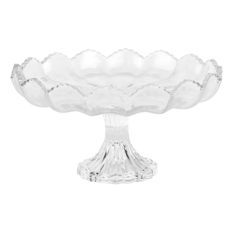 Clayre & Eef Schaal Ø 23x12 cm Transparant Glas Exclusieve Aanbieding