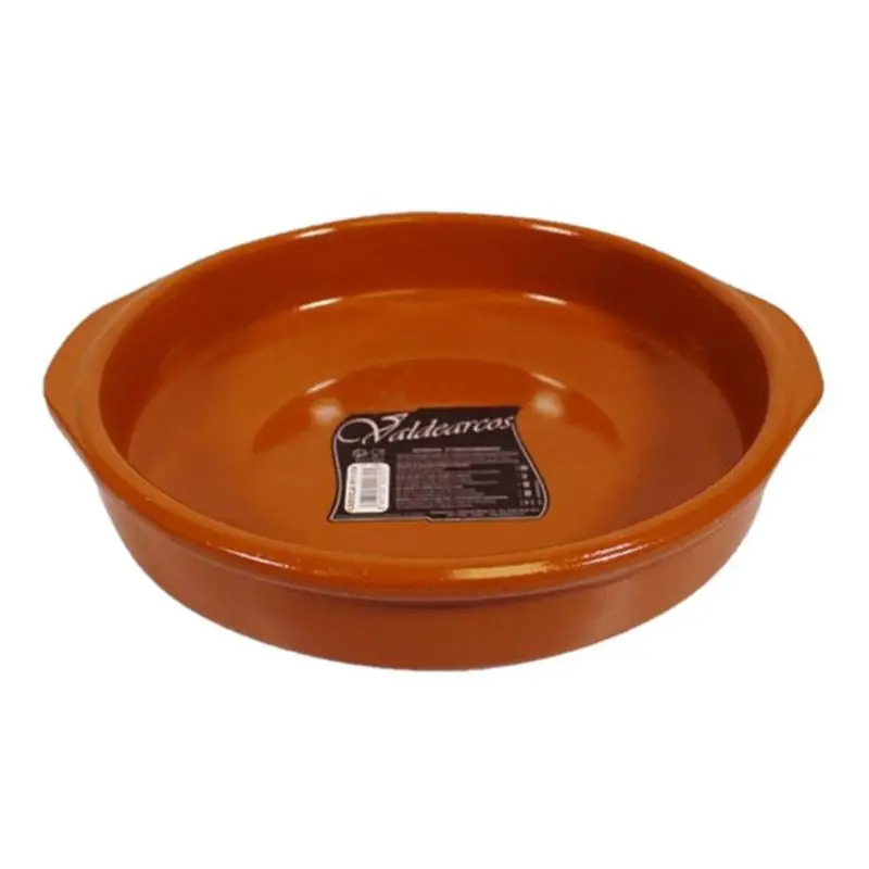 Modern Tapas borden/schalen Alicante - met handvatten - dia 26 cm - Tapas serveer/borden/oven schalen - Snack en tapasschalen