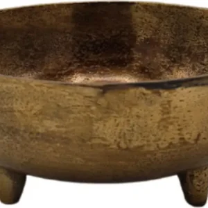 Schaal - Rond - Maje - S - Antiek Goud Flitsaanbieding