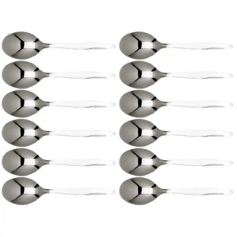 Exclusieve Aanbieding Cosy & Trendy Koffie/theelepeltjes van RVS - set 12x stuks - 13 cm - Theelepels