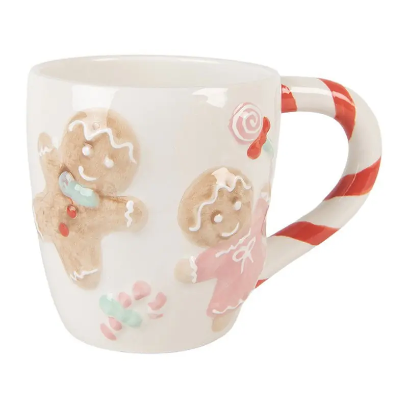 Populair Clayre & Eef Mok 350 ml Wit Keramiek