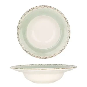 Exclusief By Bone Pastabord - Rome - Porselein - 25 cm (400cc) - set van 2