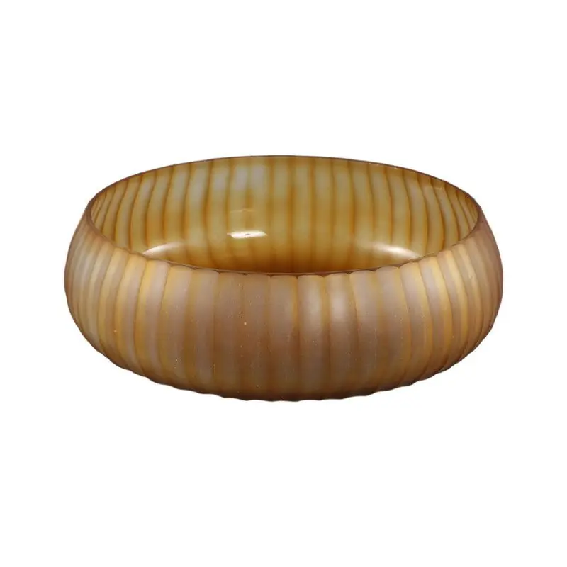 Beperkt Aanbod PTMD - Schaal Lavanya - Bruin - 30x30x9.5cm