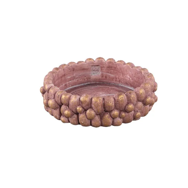 PTMD - Schaal Stenley - Bruin - 38x38x10cm Weekendaanbieding