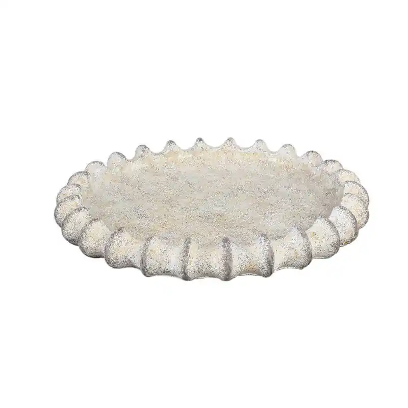 PTMD - Schaal Cheyene - Beige - 40x40x5cm Betaalbaar