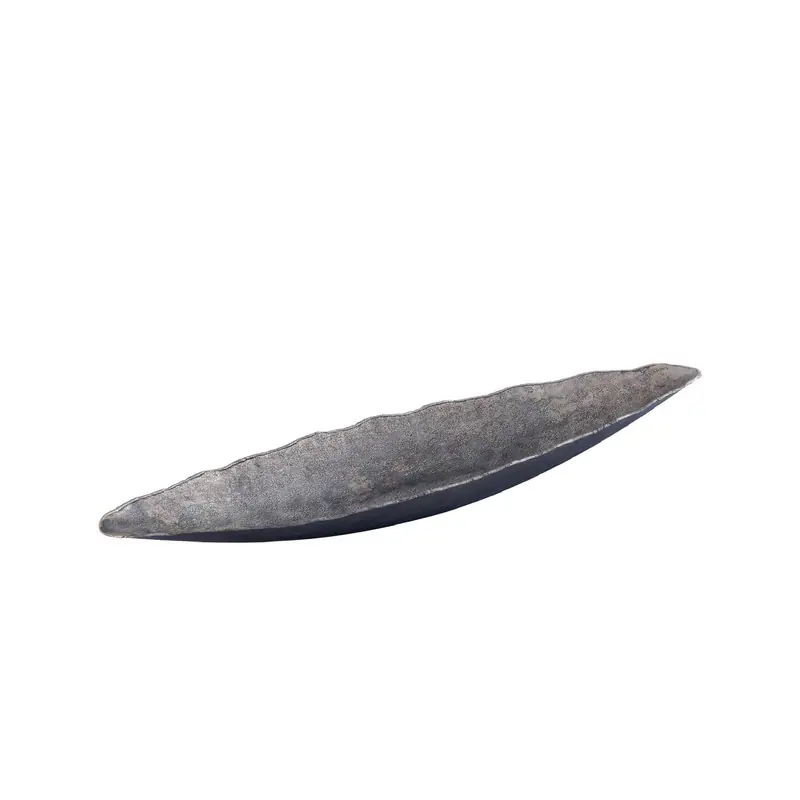 PTMD - Schaal Semin - Zilver - 57.5x15.5x5.5cm Gratis Verzending