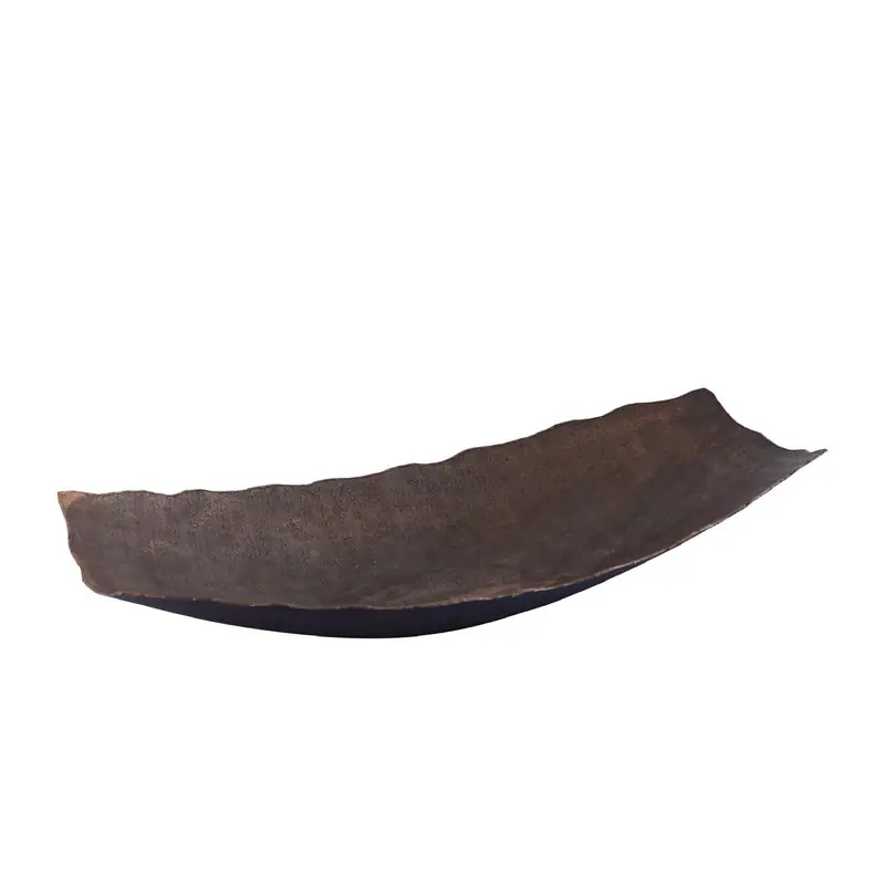 Uitverkoop PTMD - Schaal Semin - Bruin - 64x32x11.5cm