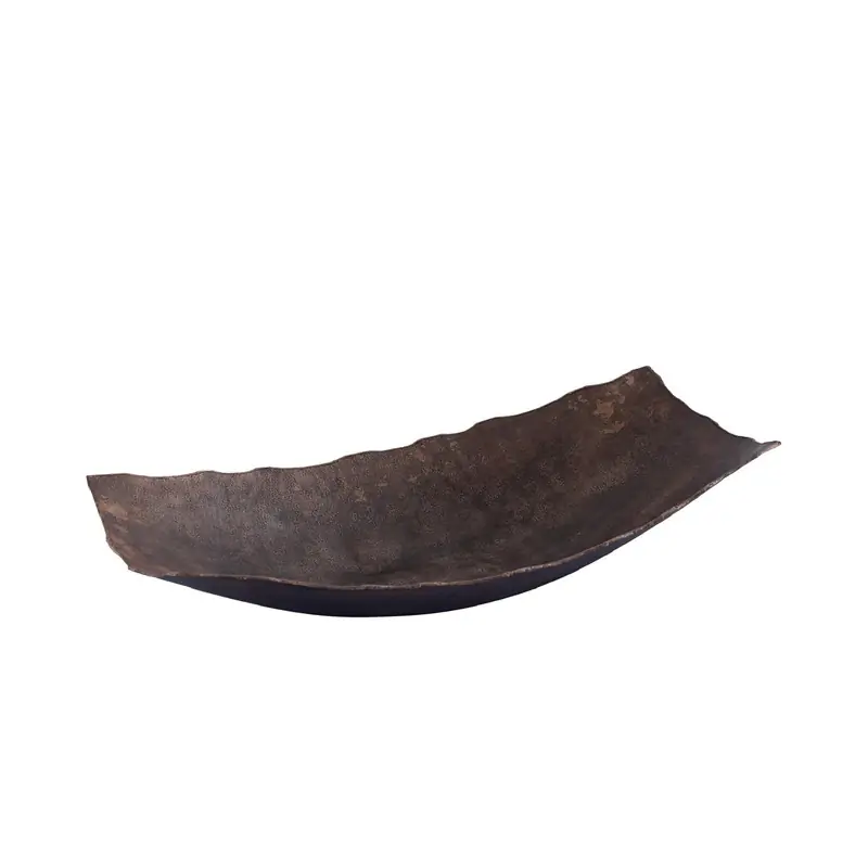 PTMD - Schaal Semin - Bruin - 49.5x27.5x8.5cm Topkwaliteit