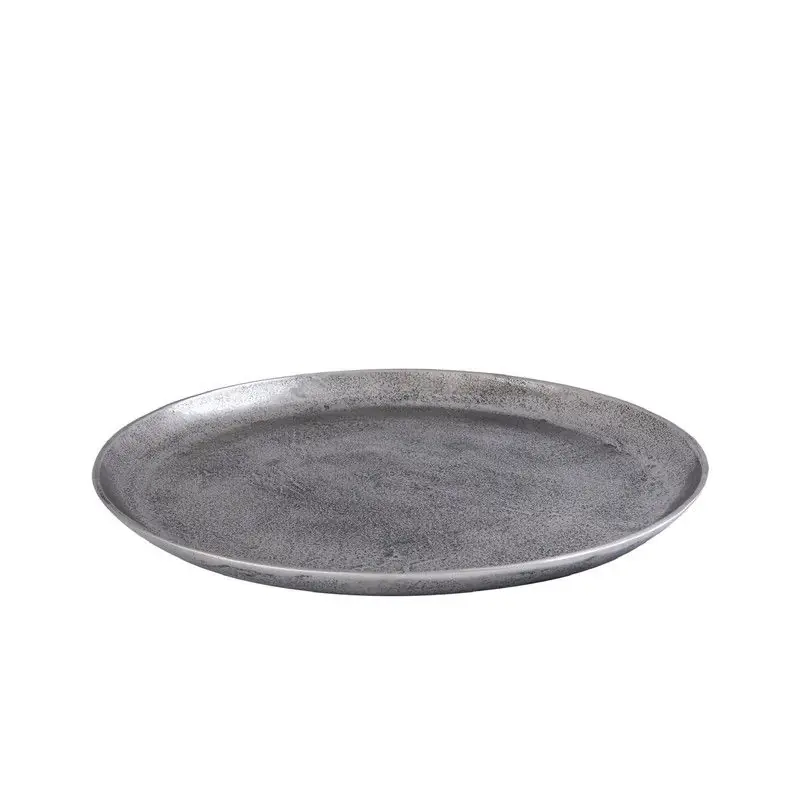 Snelle Levering PTMD - Schaal Afta - Zilver - 50x50x3cm
