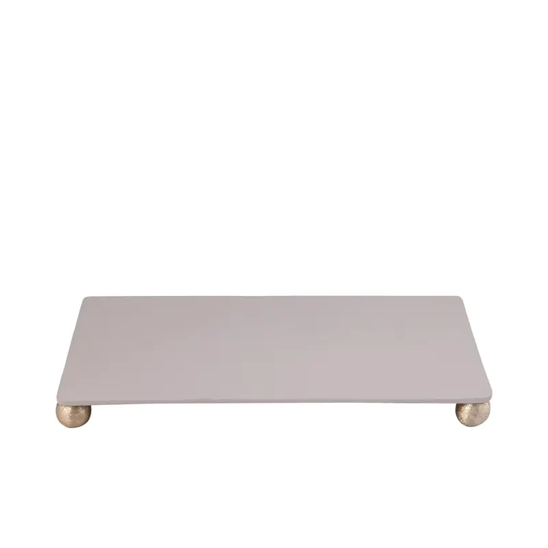 PTMD - Schaal Uchizi - Beige - 49x29.5x4cm Beste Prijs