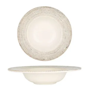 Must-Have By Bone Pastabord - Misis - Porselein - 25 cm (400cc) - set van 2