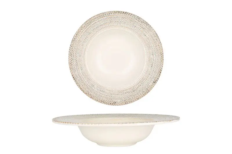 Must-Have By Bone Pastabord - Misis - Porselein - 25 cm (400cc) - set van 2