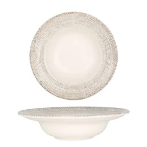 Aanbieding By Bone Pastabord - Misis - Porselein - 25 cm (400cc) - set van 2