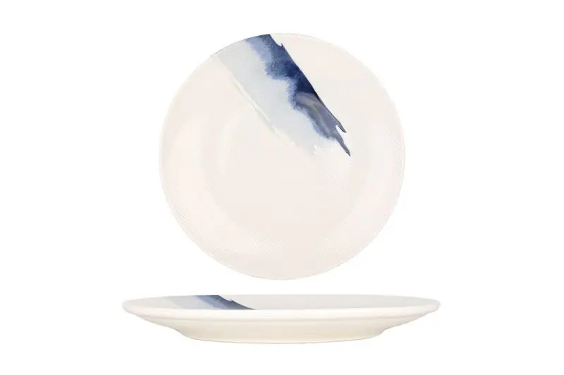 Bonna Dinerbord - Blue Wave - Porselein - 27 cm - set van 6 Express Levering