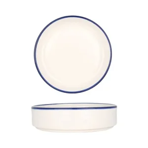 Bonna Kommetje - Linea Blue - Porselein - 16 cm (500cc) - set van 6 Actieprijs