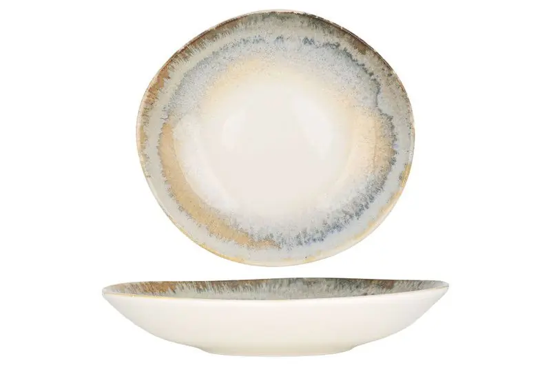 Bonna Diepbord - Knidos - Porselein - 26 cm (1000cc) - set van 6 Aanbieding