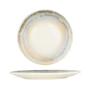 Bonna Dessertbord - Knidos - Porselein - 23 cm - set van 6 Nieuw Model