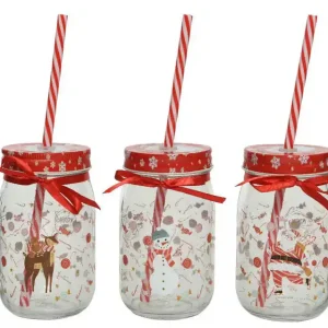Geld-Terug-Garantie Drankpot glas d7.30h13 cm klei a3
