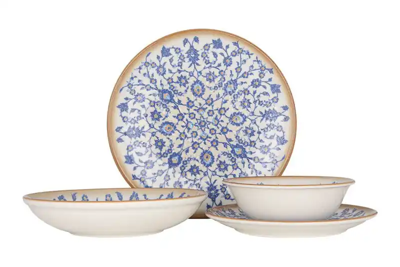 Geld-Terug-Garantie Rinart Serviesset (Medium) - Tiara - 24 delig - 6 Personen - Porselein