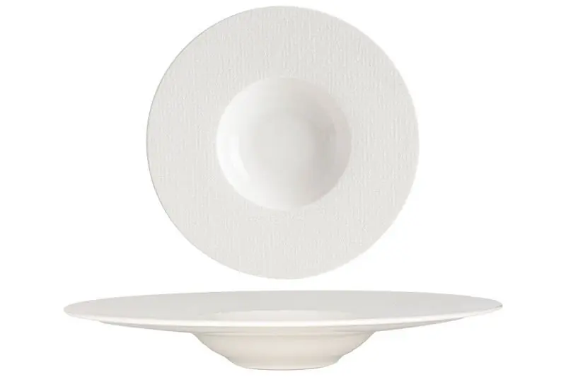 Bonna Pastabord - Patch Neat - Porselein - 30 cm (220cc) - set van 2 Professioneel