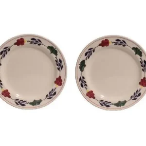 Shop Nu Boerenbont ontbijtborden rond 21cm - set van 2 Stuks