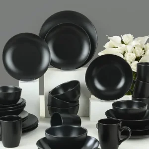 Keramika Serviesset - Alfa Mat - 30 delig - 6 Personen - Stoneware Finale Uitverkoop