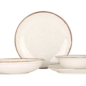 Koop Vandaag Rinart Serviesset (Medium) - Brunilda - 24 delig - 6 Personen - Porselein